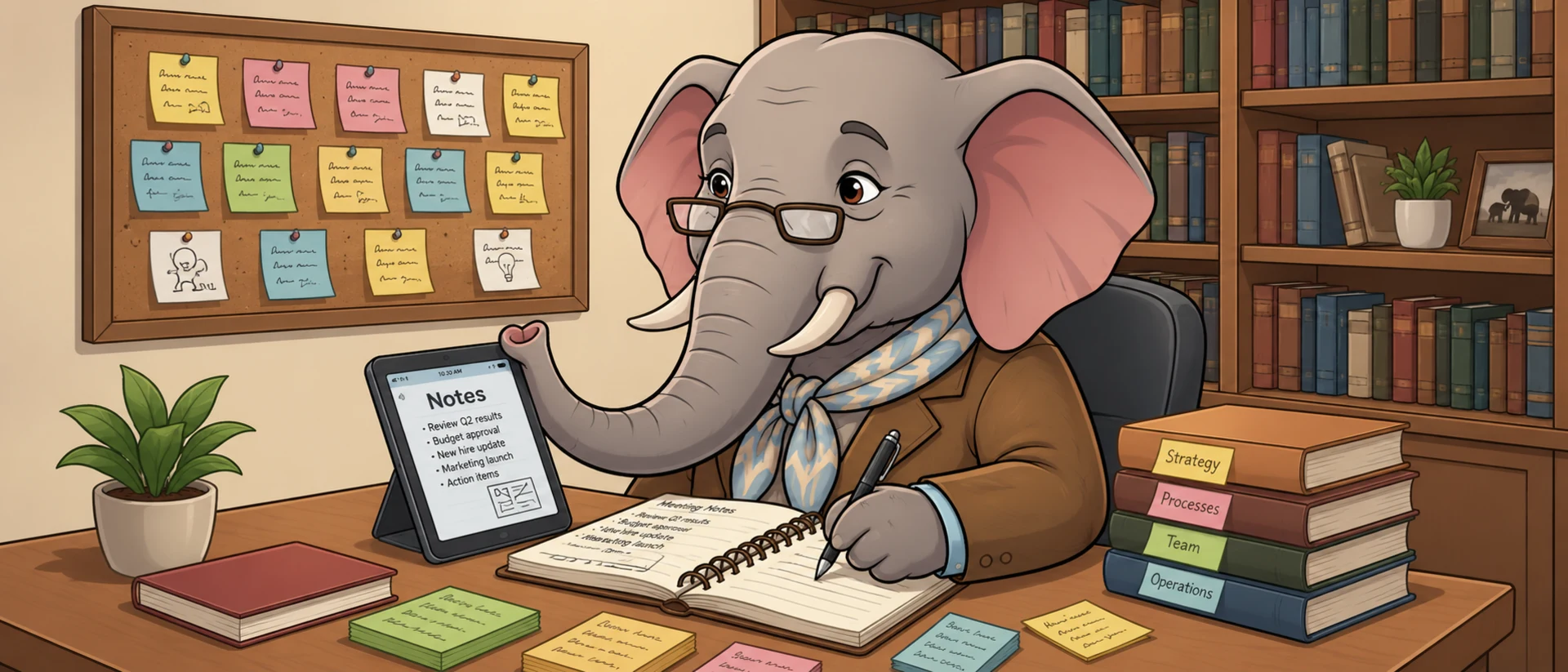 Library — Notes & Business Memory